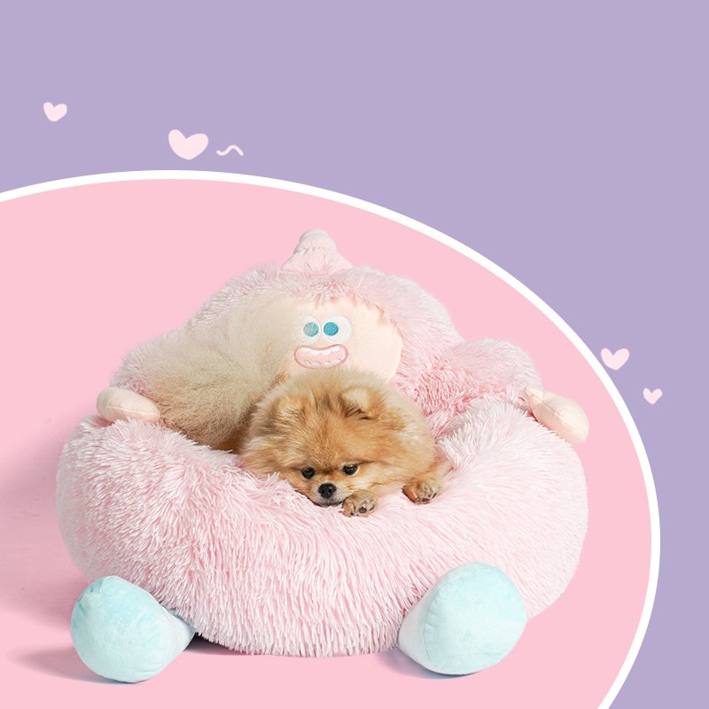 Long Plush Nest For Pets Thick And Warm Kennel For Fall And Winter Universal Sof