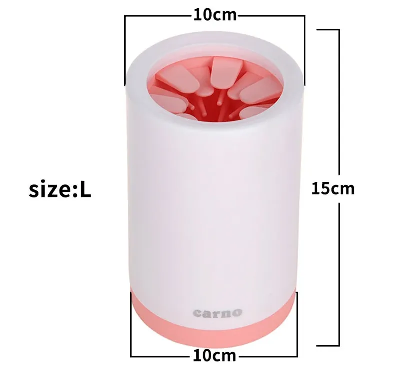 Portable Dog Paw Cleaner Cup - Large (Green) - image 2
