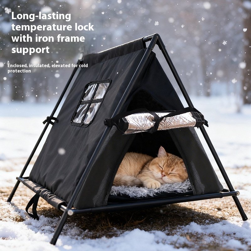 Cat Nest Winter Warm Outdoor Four Seasons Universal Long-lasting Lock Temperatur