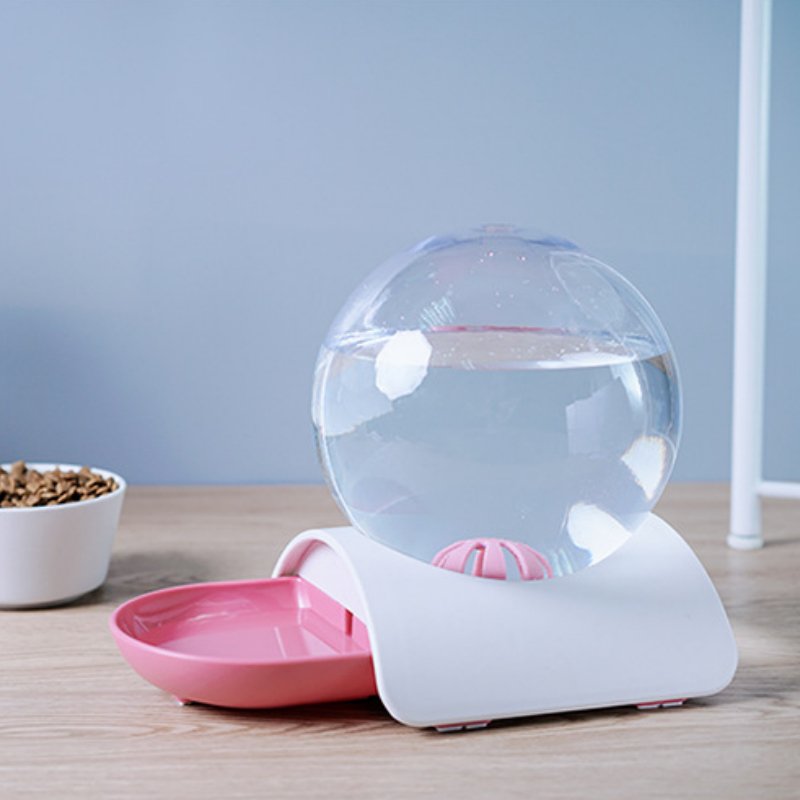 Bubble Pet Cat Non Wet Mouth Water Dispenser - Image 3