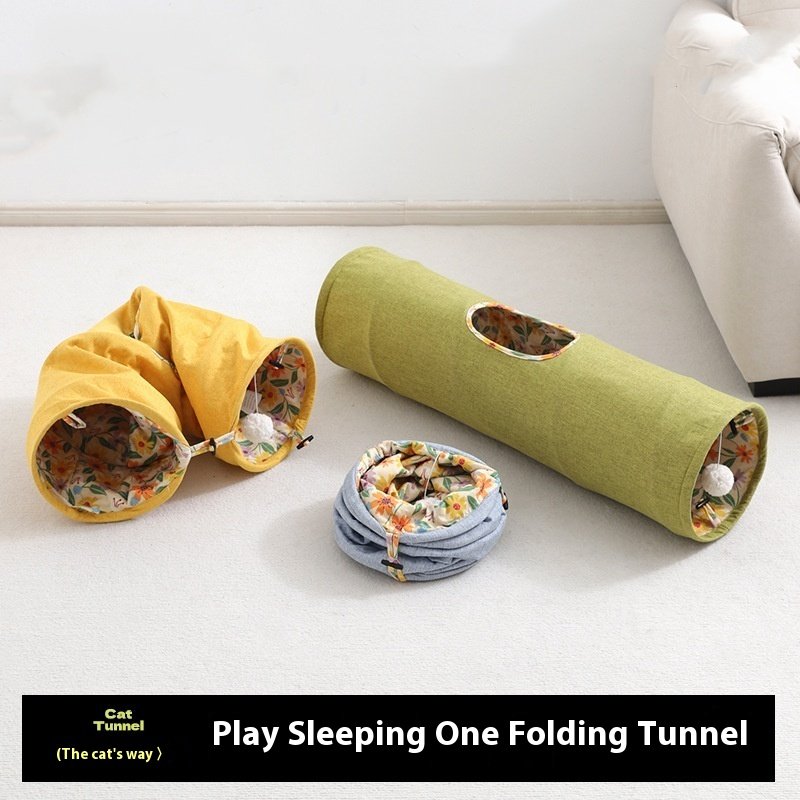 Pet Cat Tunnel Self-Hi Relief Toy - Image 2