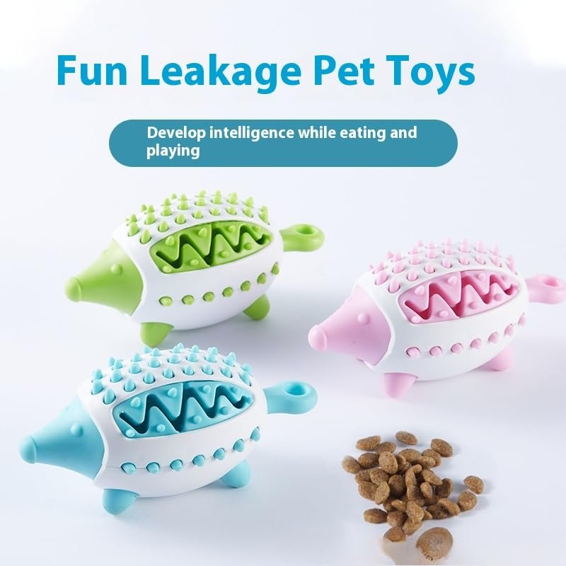 Dog Treat Interactive Chew Toy For Puppies Food-Leaking Design Teeth Grinding Cl