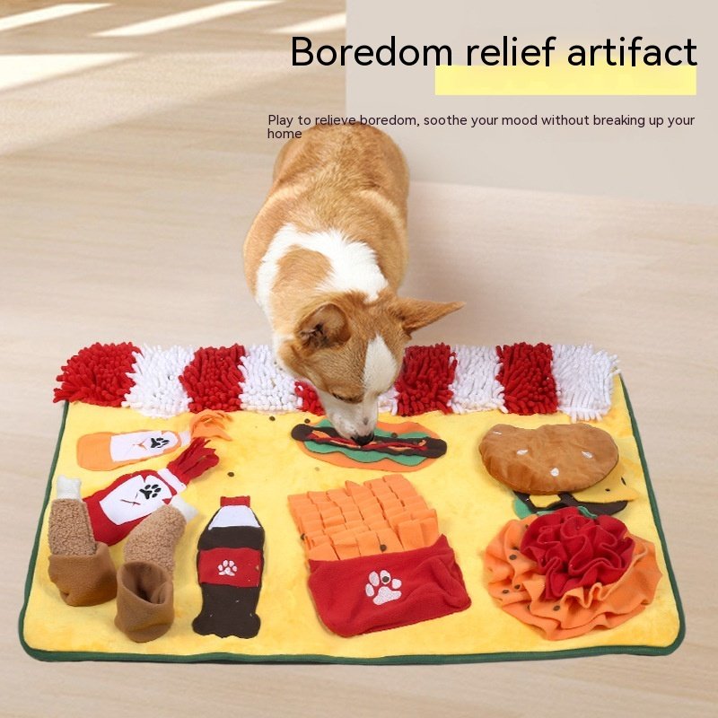 Pet Sniffing Mat Dog Foraging Food Storage Training Mat