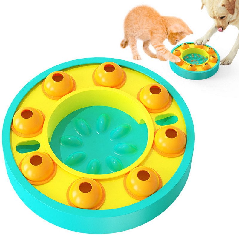 Slow-Feeder Puzzle Maze Bowl - Green