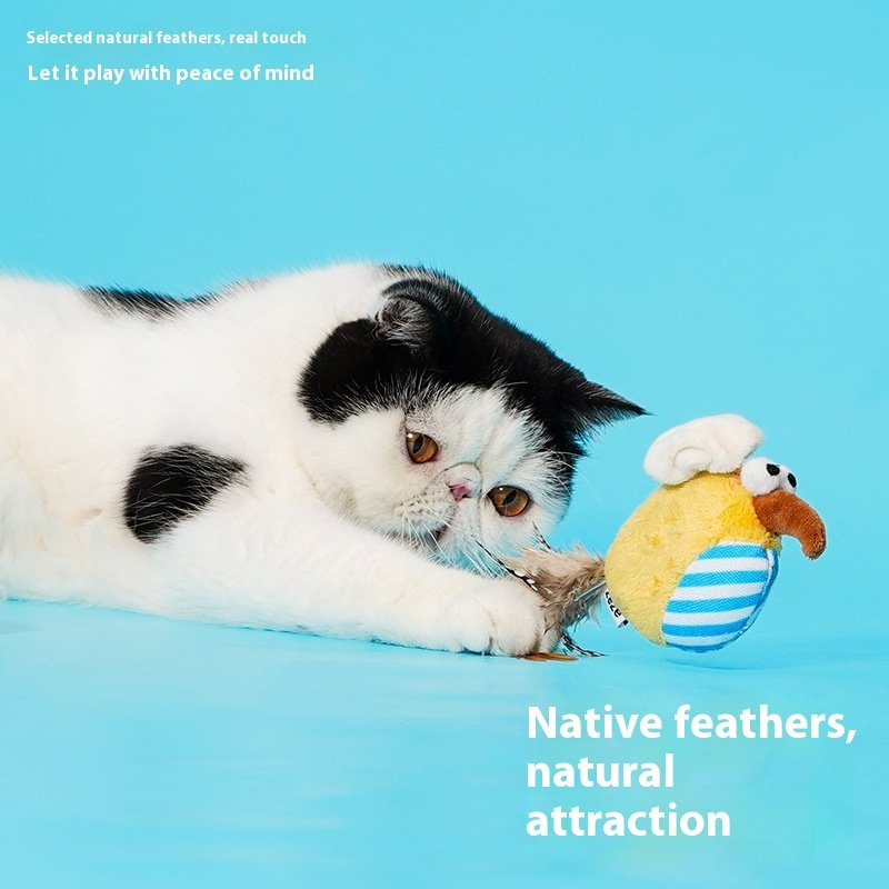 Bird Catnip Cat Toy Self-Hi Cat Teaser