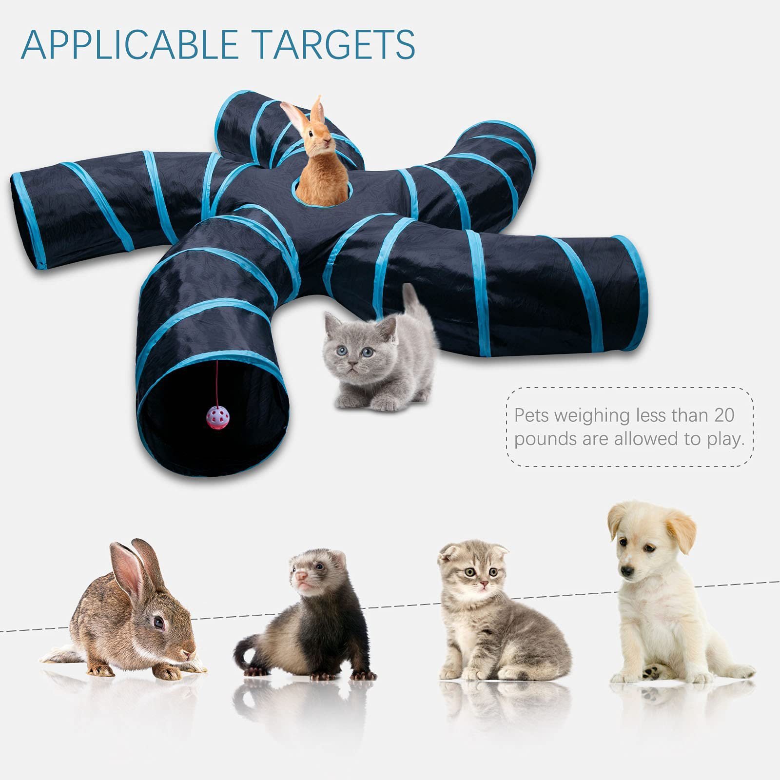 Tree Pattern Tunnel Pet Zhiyi Cat Toy Pets Supplies Dog Toys - Image 3