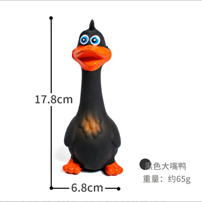 Squeaky Latex Duck Toy