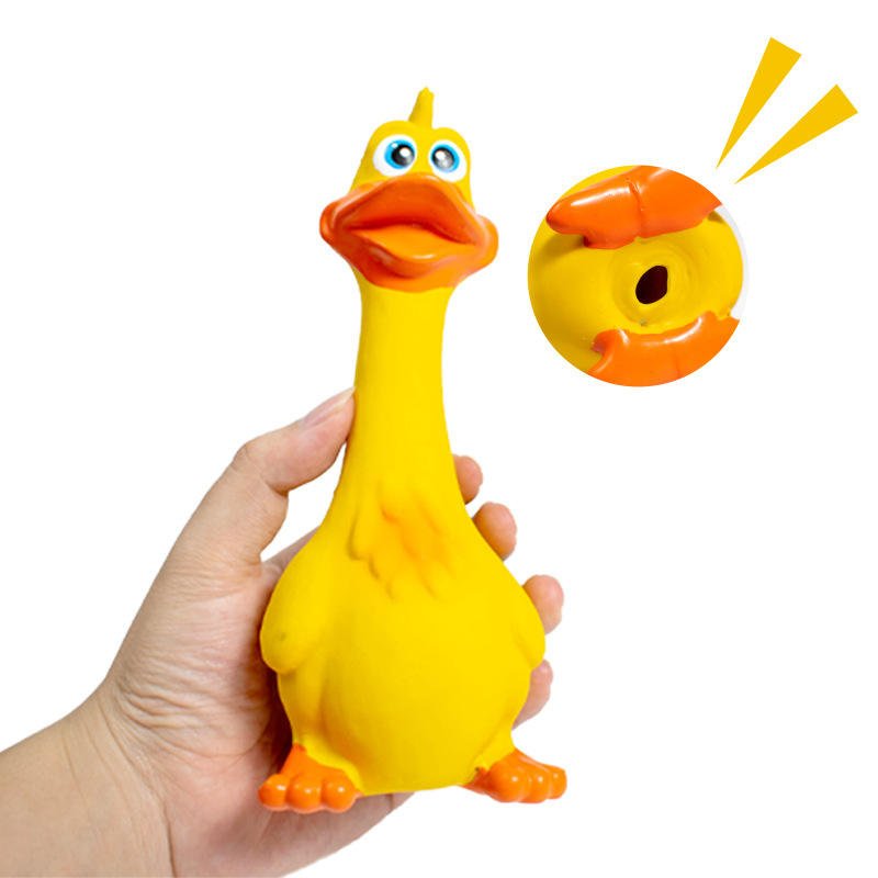 Squeaky Chicken Dog Toys, 3-Pack