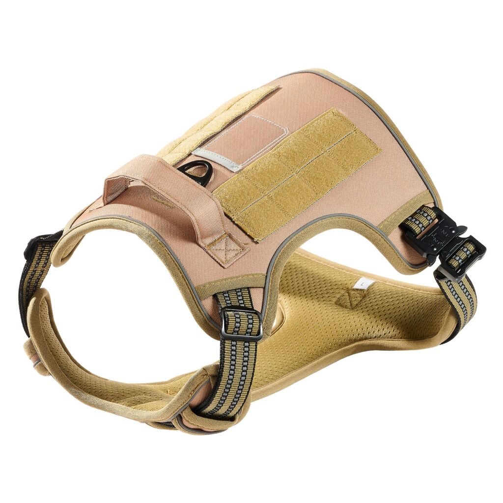 Tactical No-Pull Adjustable Dog Harness