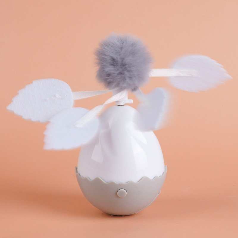 Electric Cat Teasing Ball Cute Pet Electric Tumbler Ball Toy Cat Self-Hi Relievi