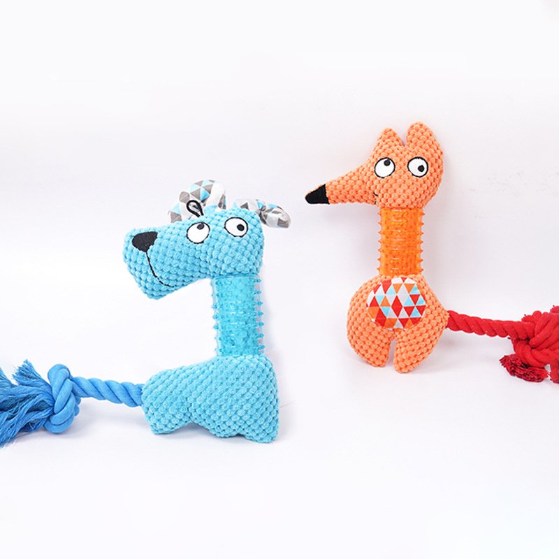 Dog Toys For Small Large Dogs Plush Dog Squeaky Toy Puppy Chew Toys Bite Resista