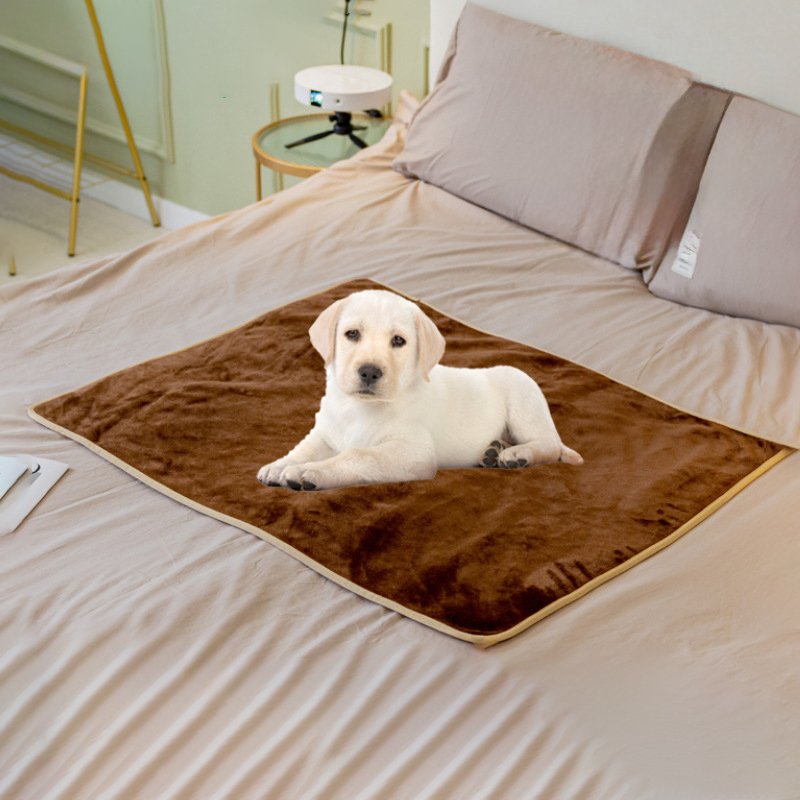 Fluffy Soft Dog Blanket Flannel Waterproof Pet Blanket Pet Mat Thick Dog Kitten...