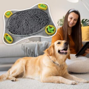 Dogs Snuffle Mat Pet Leak Food Anti Choking Mat Cat Dog Training Blanket Nose...